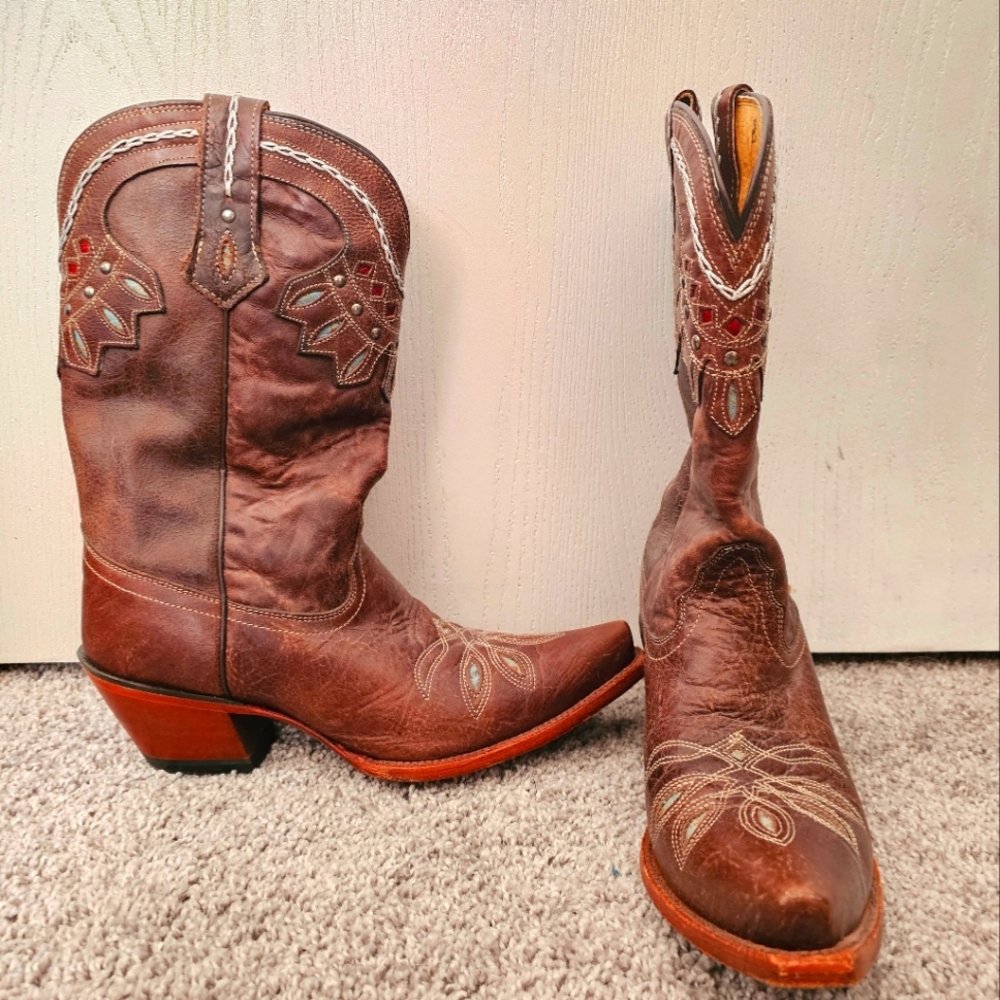 Tony Lama cowgirl boots sz 9